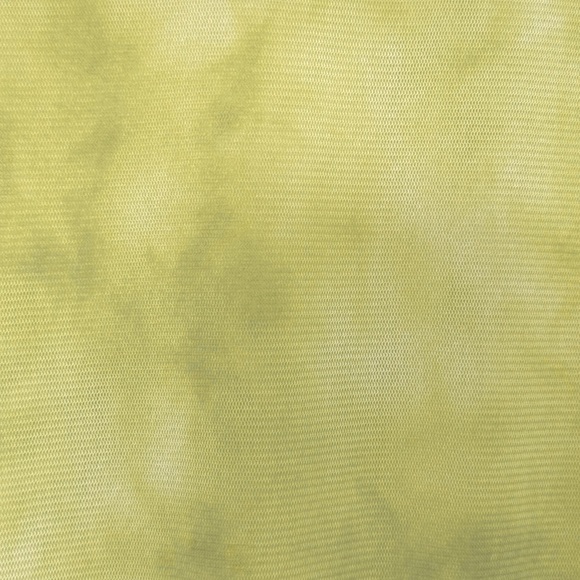 NWOT- Lelis Collection Neon Green Sheer Mesh Long Sleeve Mock Neck Bodysuit - Picture 9 of 9